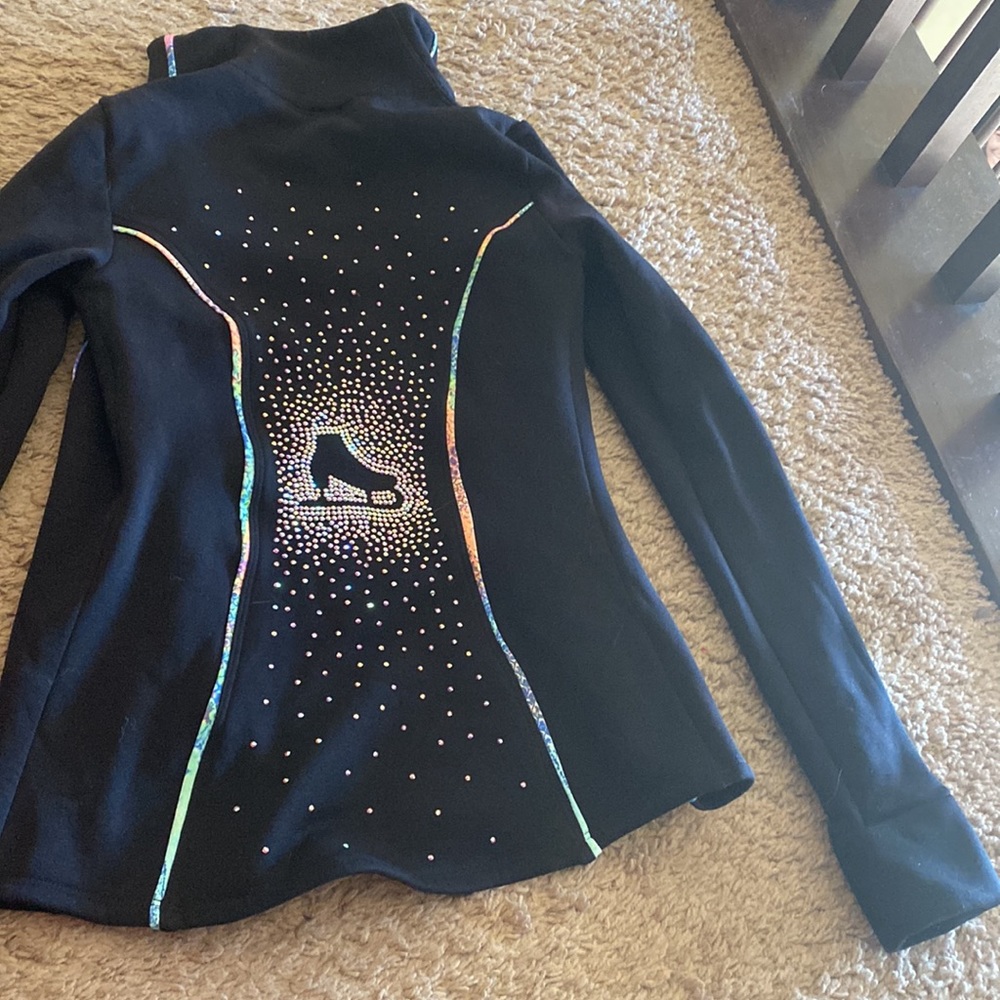 Fleece zip up warm inside lining